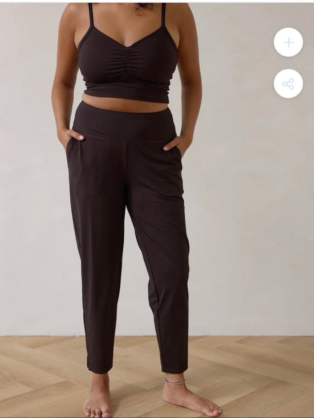 Free Label Monday Pants size L in Cold Brew